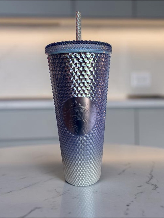 Starbucks Other - Starbucks Holiday 2023 Icicle Blue & Silver Tumbler w/an Ombre Gradient Design